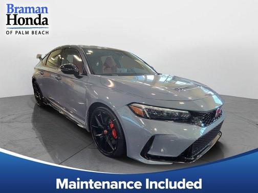 Sonic Gray Pearl 2026 Honda Civic Type R Base