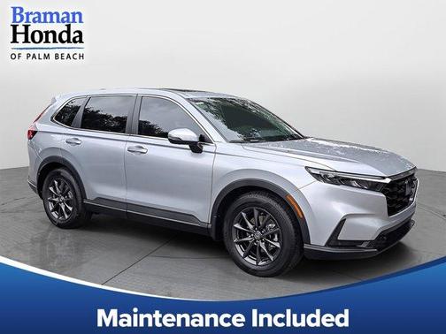 Solar Silver Metallic 2026 Honda CR-V EX-L