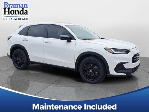Platinum White Pearl 2026 Honda HR-V Sport