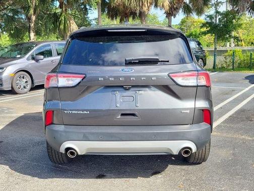 Magnetic Metallic 2020 Ford Escape Titanium Hybrid