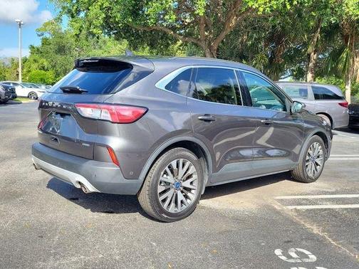 Magnetic Metallic 2020 Ford Escape Titanium Hybrid