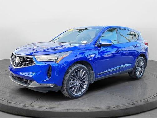 Apex Blue Pearl 2023 Acura RDX A-Spec Advance Package