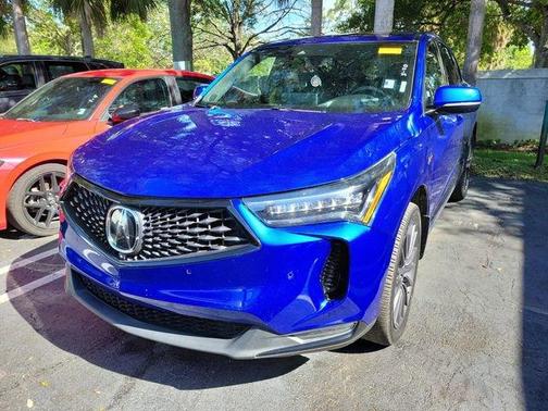 Apex Blue Pearl 2023 Acura RDX A-Spec Advance Package