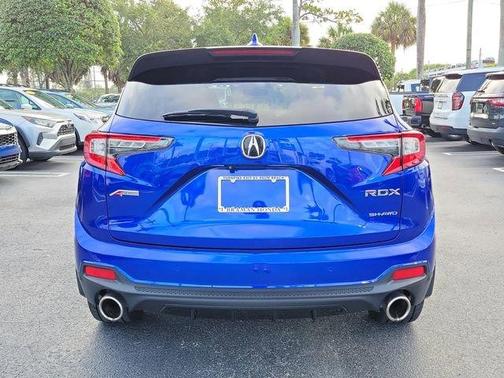 Apex Blue Pearl 2023 Acura RDX A-Spec Advance Package