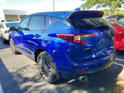 Apex Blue Pearl 2023 Acura RDX A-Spec Advance Package