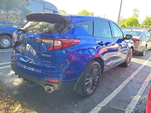 Apex Blue Pearl 2023 Acura RDX A-Spec Advance Package