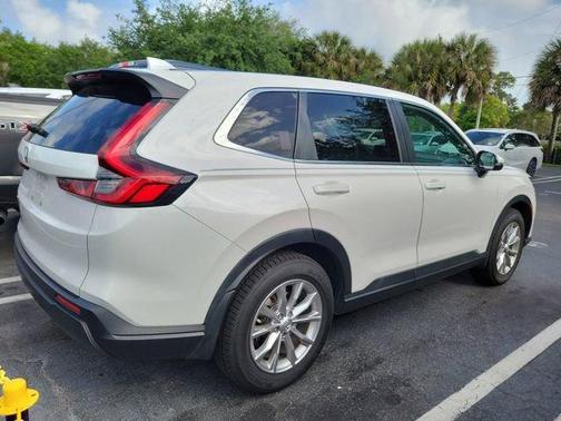 Platinum White Pearl 2023 Honda CR-V EX