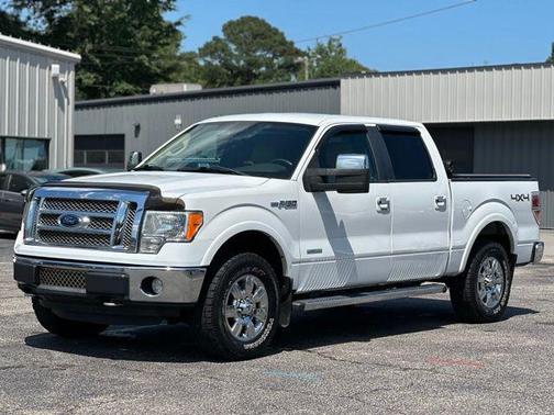 Oxford White 2012 Ford F-150 Lariat