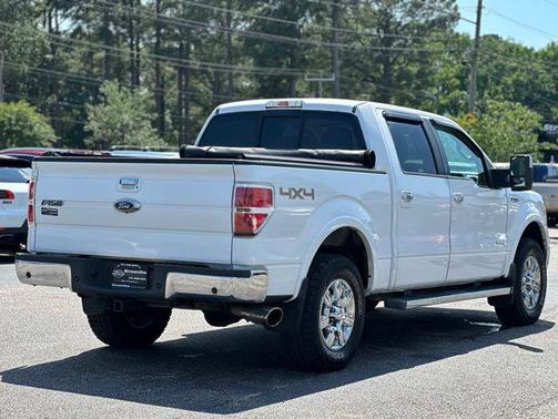 Oxford White 2012 Ford F-150 Lariat