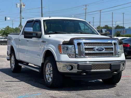Oxford White 2012 Ford F-150 Lariat