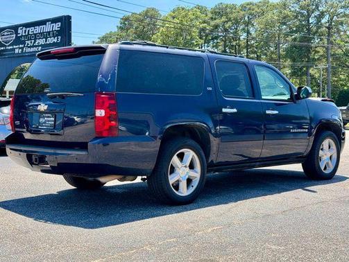 Dark Blue Metallic 2008 Chevrolet Suburban 1500 LTZ