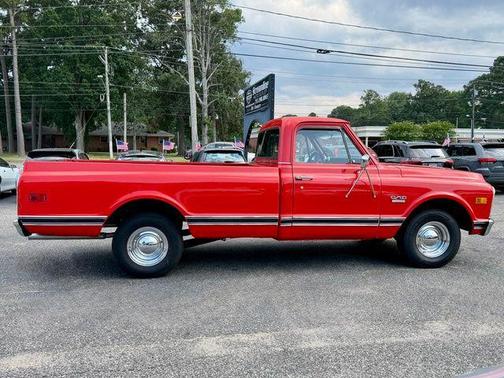 Orange 1969 Chevrolet C10/K10 350