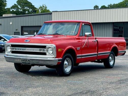Orange 1969 Chevrolet C10/K10 350