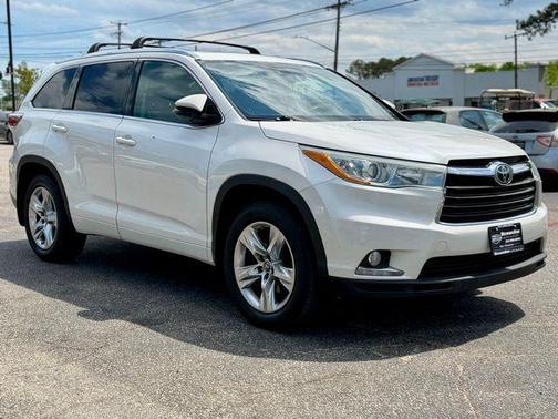 Blizzard Pearl 2016 Toyota Highlander Limited Platinum
