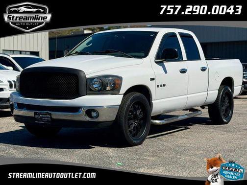 Bright White Clearcoat 2008 Dodge Ram 1500 SLT Quad Cab
