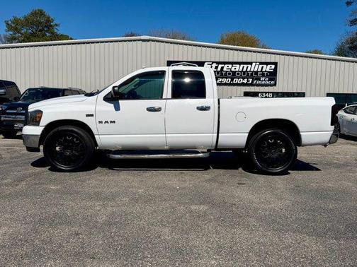Bright White Clearcoat 2008 Dodge Ram 1500 SLT Quad Cab