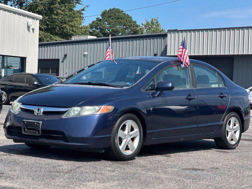 Royal Blue Pearl 2008 Honda Civic EX