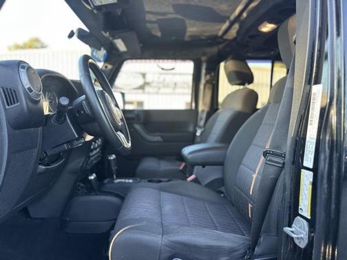 Black Clearcoat 2012 Jeep Wrangler Unlimited Sport
