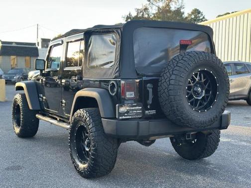 Black Clearcoat 2012 Jeep Wrangler Unlimited Sport