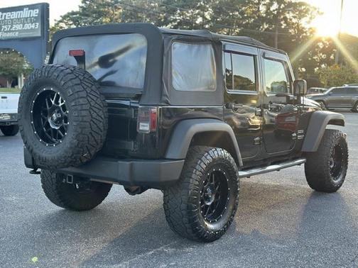 Black Clearcoat 2012 Jeep Wrangler Unlimited Sport