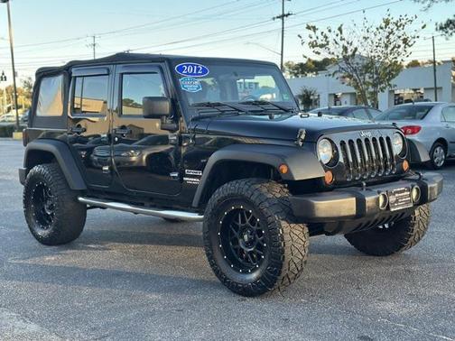 Black Clearcoat 2012 Jeep Wrangler Unlimited Sport