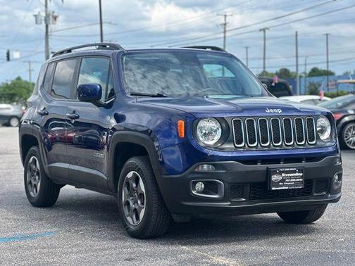 Jetset Blue 2016 Jeep Renegade Latitude