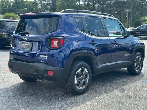 Jetset Blue 2016 Jeep Renegade Latitude