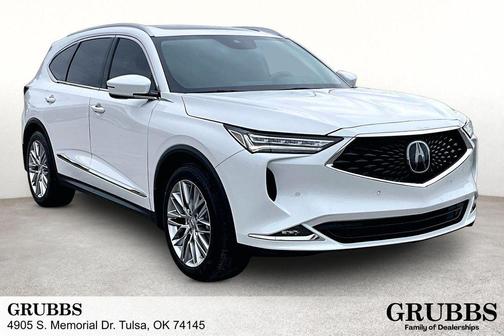 Platinum White Pearl 2024 Acura MDX Advance Package