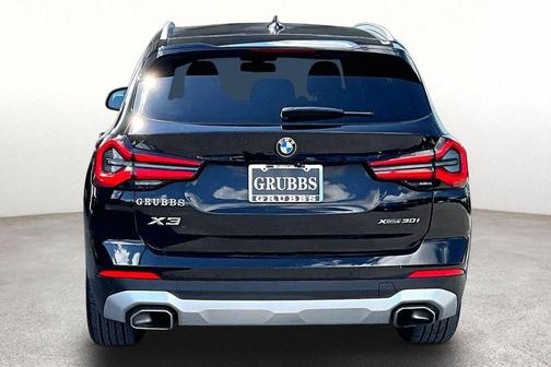 Jet Black 2023 BMW X3 xDrive30i