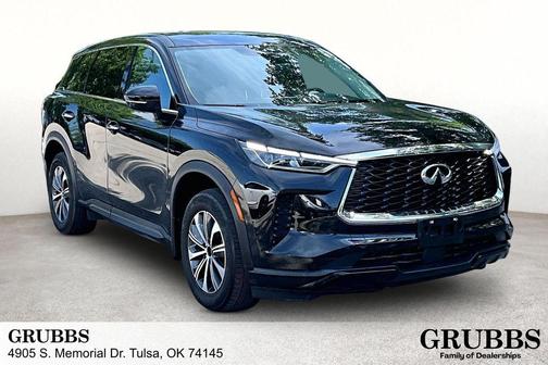Mineral Black 2023 INFINITI QX60 Pure