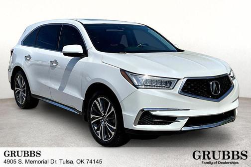 Platinum White Pearl 2020 Acura MDX 3.5L w/Technology Package