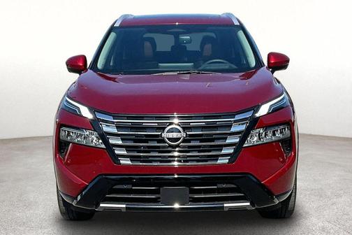 Scarlet Ember Tintcoat 2025 Nissan Rogue Platinum