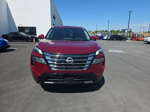 Scarlet Ember Tintcoat 2025 Nissan Rogue Platinum