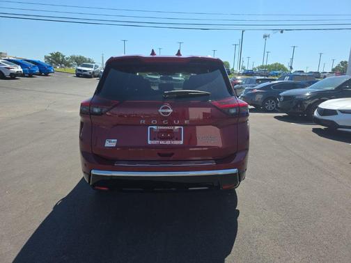 Scarlet Ember Tintcoat 2025 Nissan Rogue Platinum