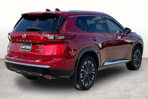 Scarlet Ember Tintcoat 2025 Nissan Rogue Platinum