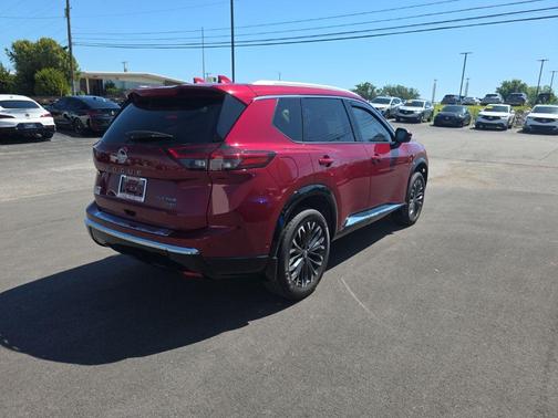 Scarlet Ember Tintcoat 2025 Nissan Rogue Platinum