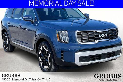 Midnight Lake Blue 2025 Kia Telluride S