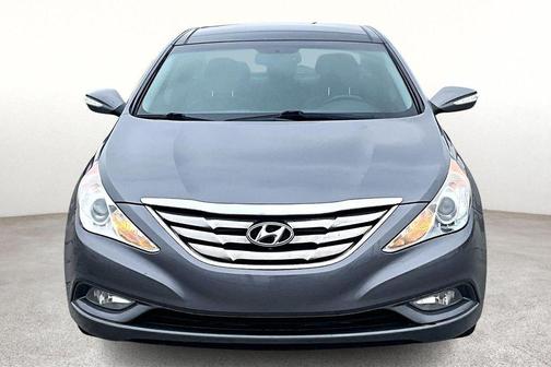 Harbor Gray Metallic 2013 Hyundai SONATA Limited