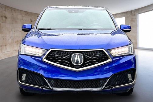 Apex Blue Pearl 2020 Acura MDX 3.5L Technology & A-Spec Pkgs