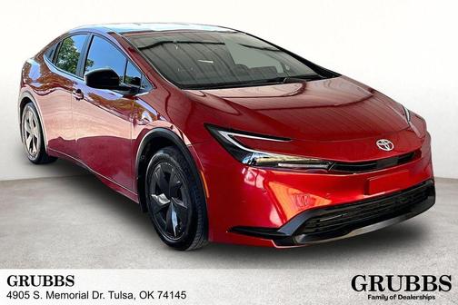 Supersonic Red 2024 Toyota Prius LE