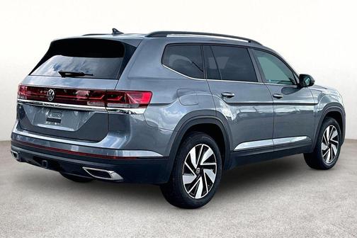 Gray 2025 Volkswagen Atlas 2.0T SE w/Technology