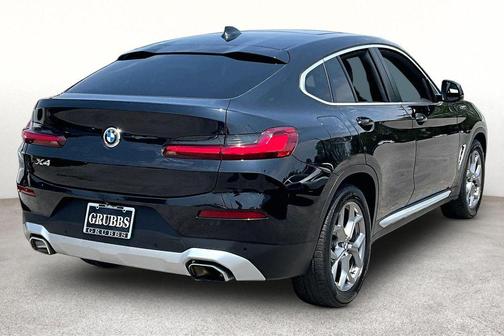 Black Sapphire Metallic 2022 BMW X4 xDrive30i