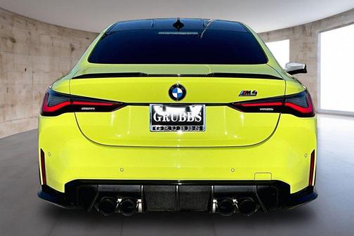 Sao Paulo Yellow 2022 BMW M4 Competition xDrive