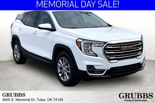 Summit White 2024 GMC Terrain SLT