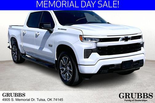 Summit White 2025 Chevrolet Silverado 1500 RST