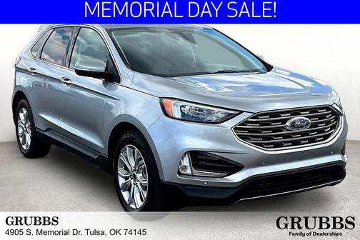 ICONIC SILVER 2024 Ford Edge Titanium