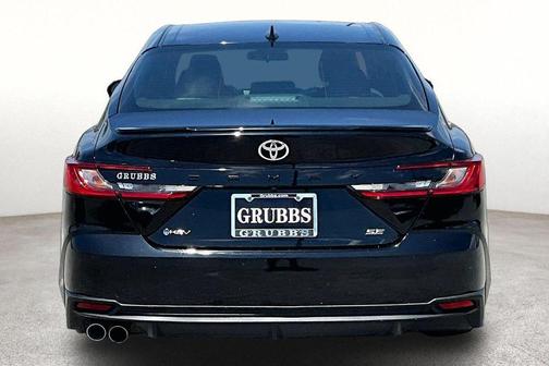 Midnight Black Metallic 2025 Toyota Camry SE