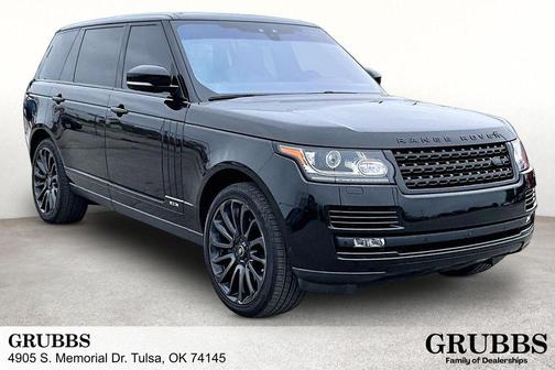 Santorini Black 2017 Land Rover Range Rover 5.0L Supercharged