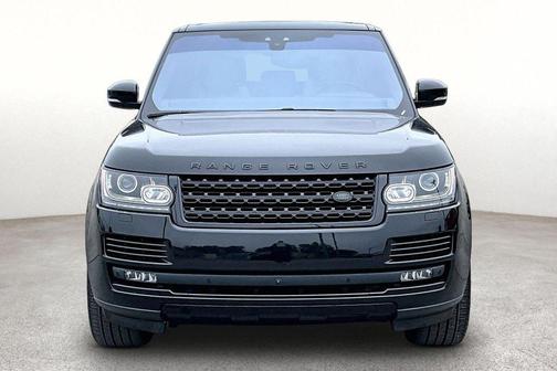 Santorini Black 2017 Land Rover Range Rover 5.0L Supercharged