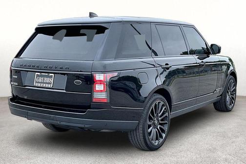 Santorini Black 2017 Land Rover Range Rover 5.0L Supercharged